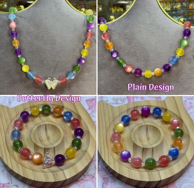 UV Dopamine Glow Necklace &amp; Bracelet