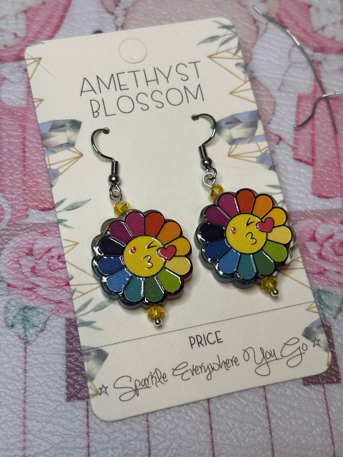 Love Blooms Rainbow Earrings