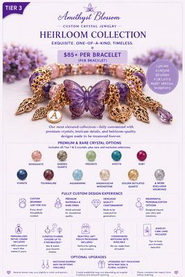 👑 Heirloom Collection Bracelet - Custom Projects Starting at $85+ ✨