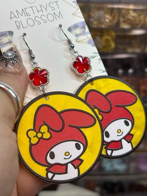 My Melody Sunshine Crystal Earrings