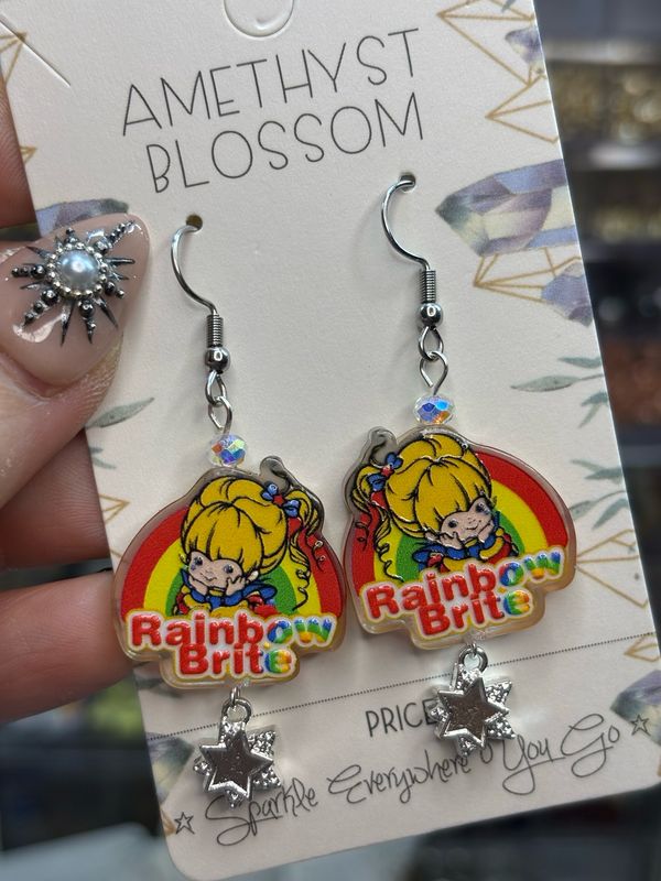 Rainbow Brite Starlight Earrings