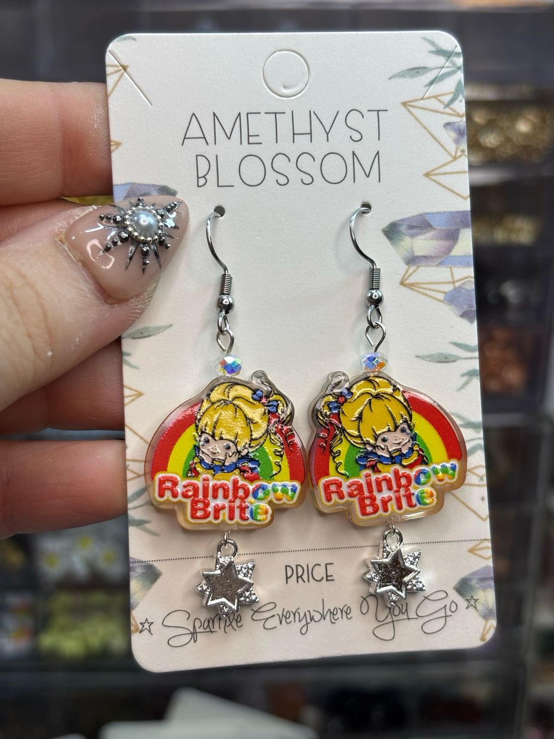 Rainbow Brite Starlight Earrings