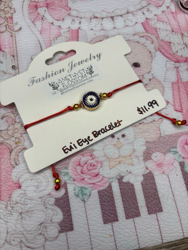 Classic Evil Eye Adjustable Bracelet