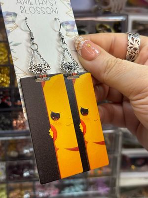 No Nonsense Electric Mouse Long Earrings