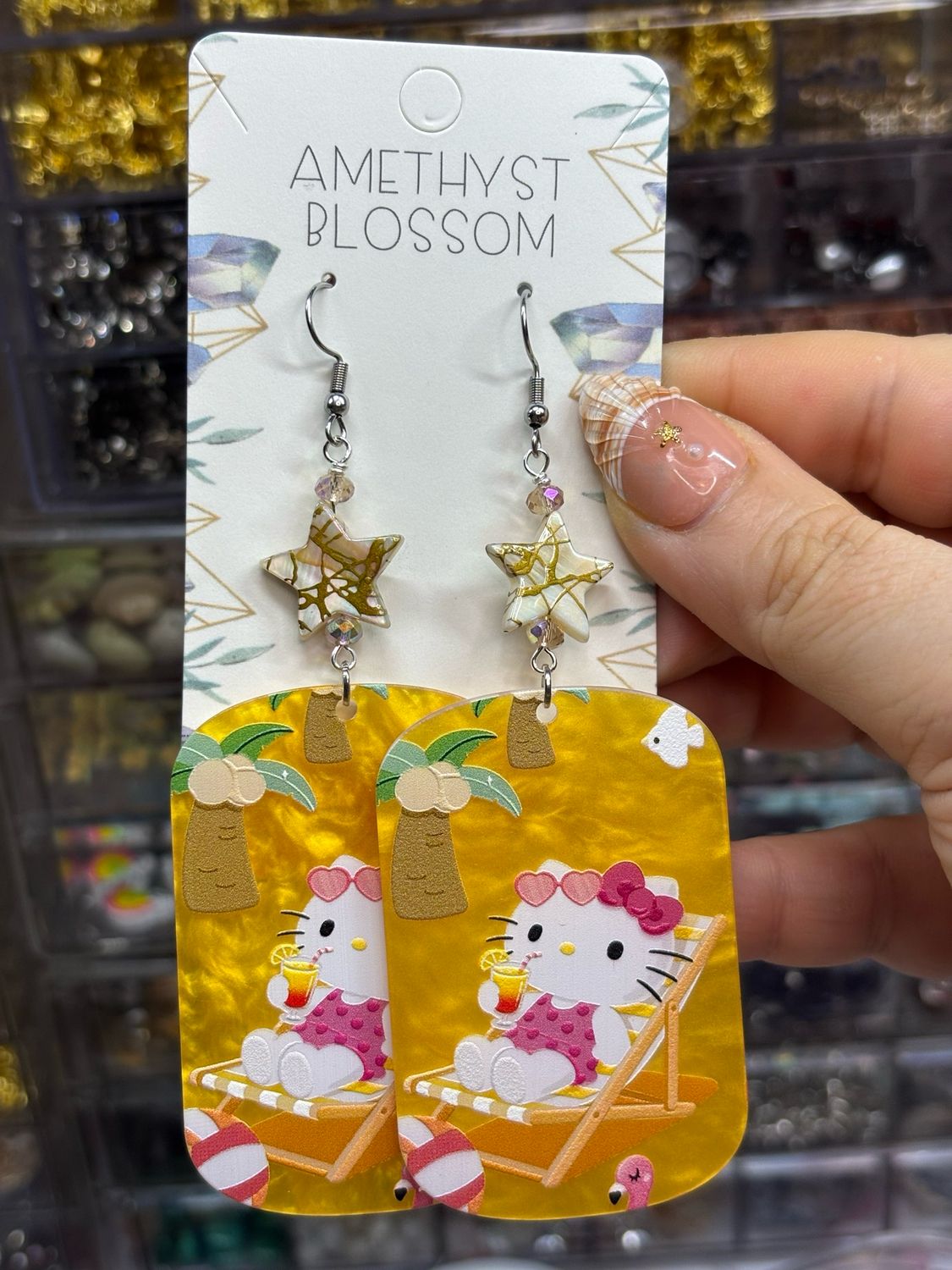 Hello Kitty Island Escape Earrings