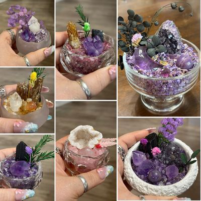 DIY Crystal Garden