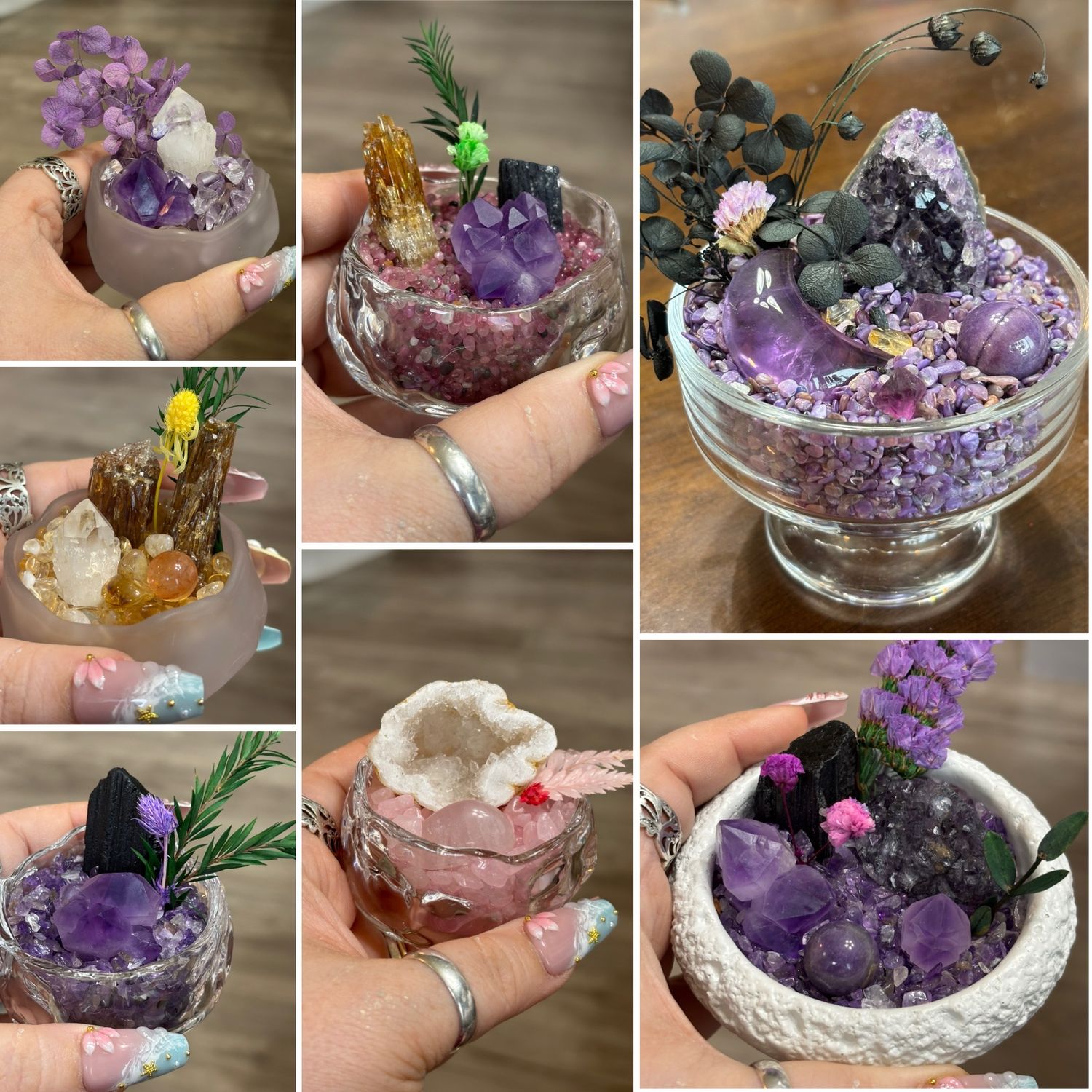 DIY Crystal Garden