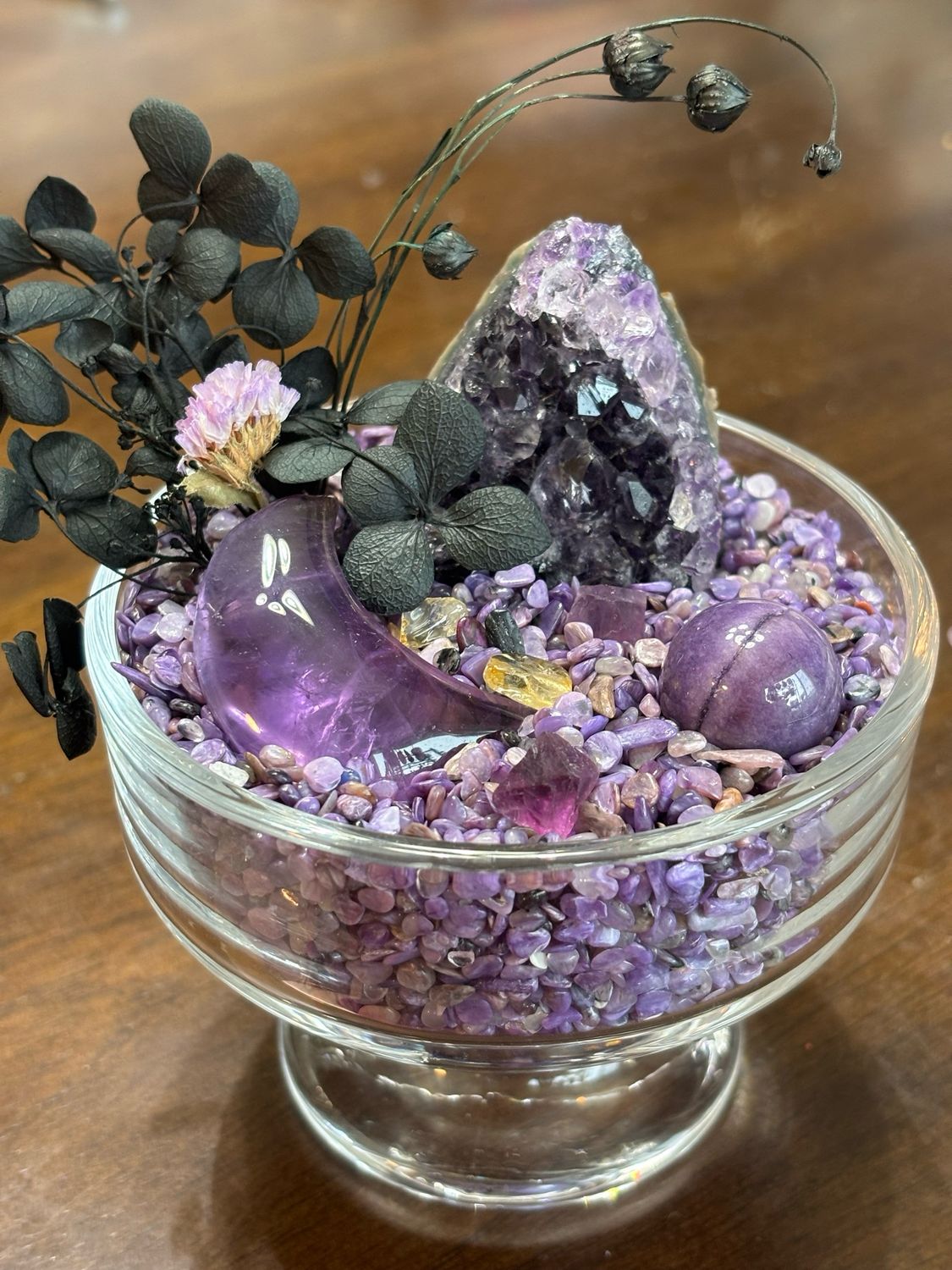 DIY Crystal Garden