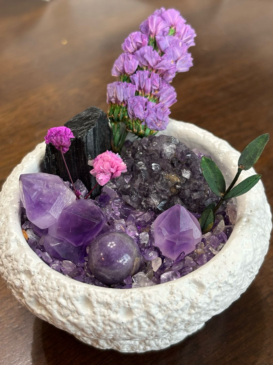 DIY Crystal Garden