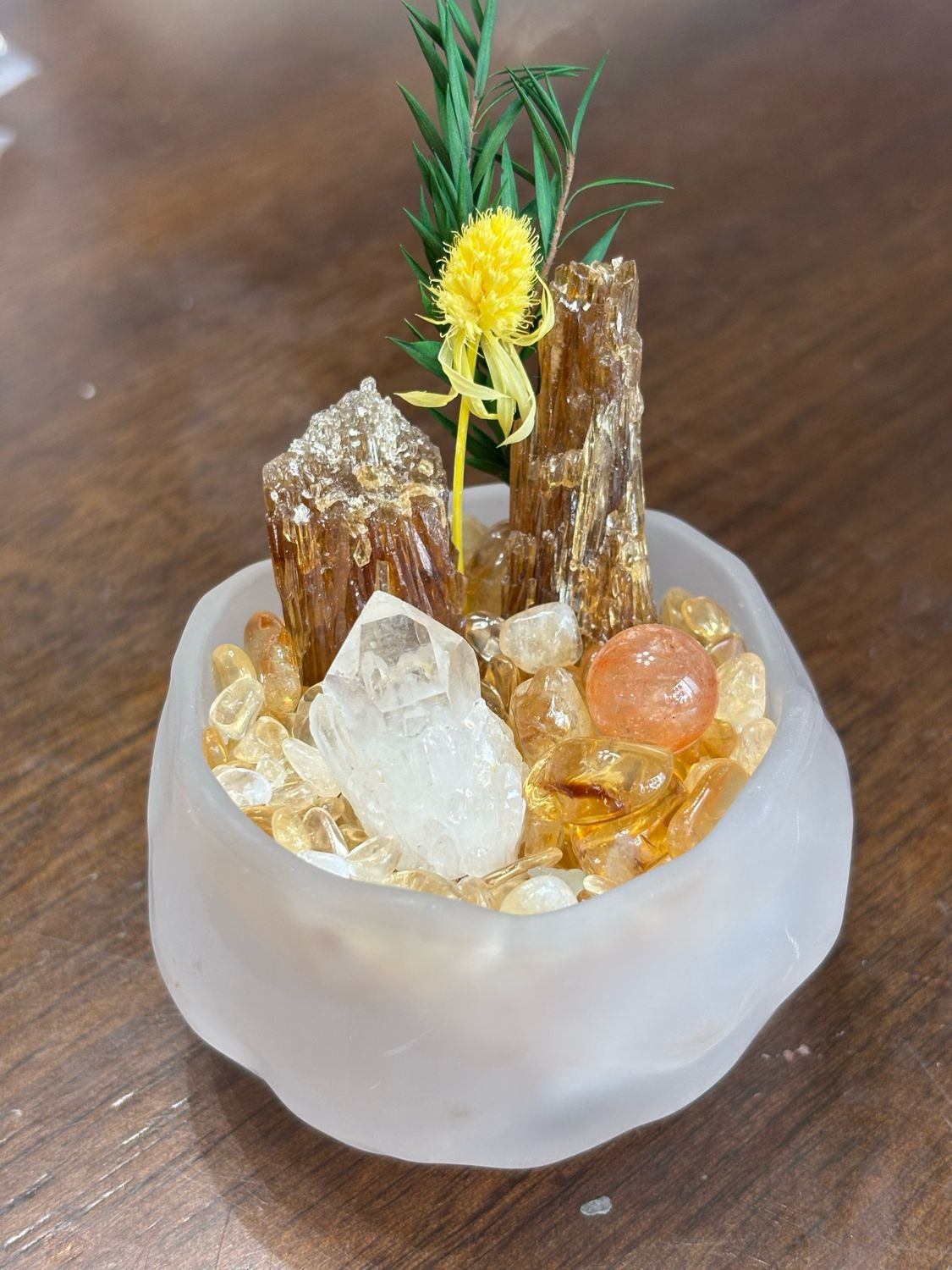 DIY Crystal Garden