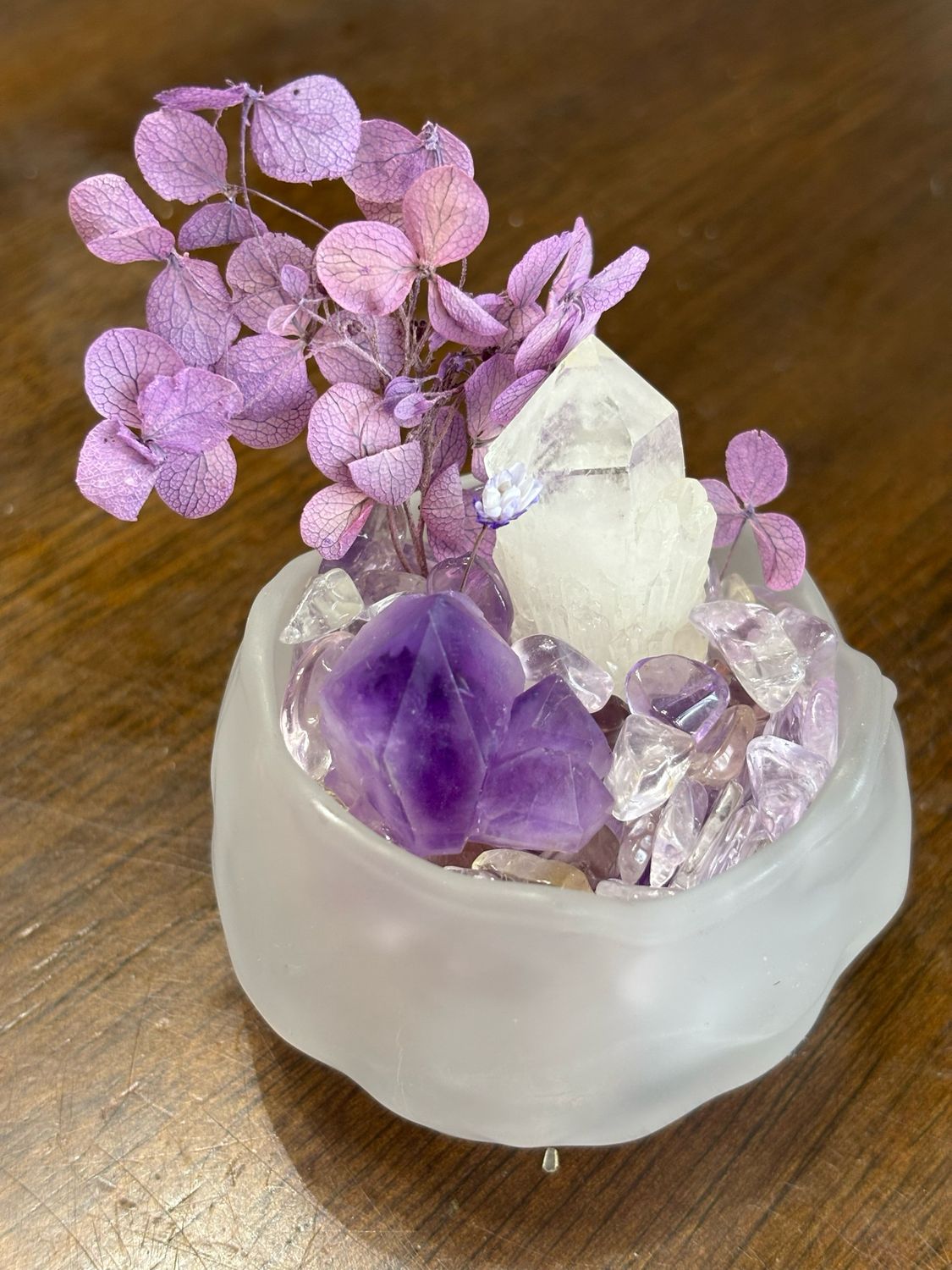DIY Crystal Garden