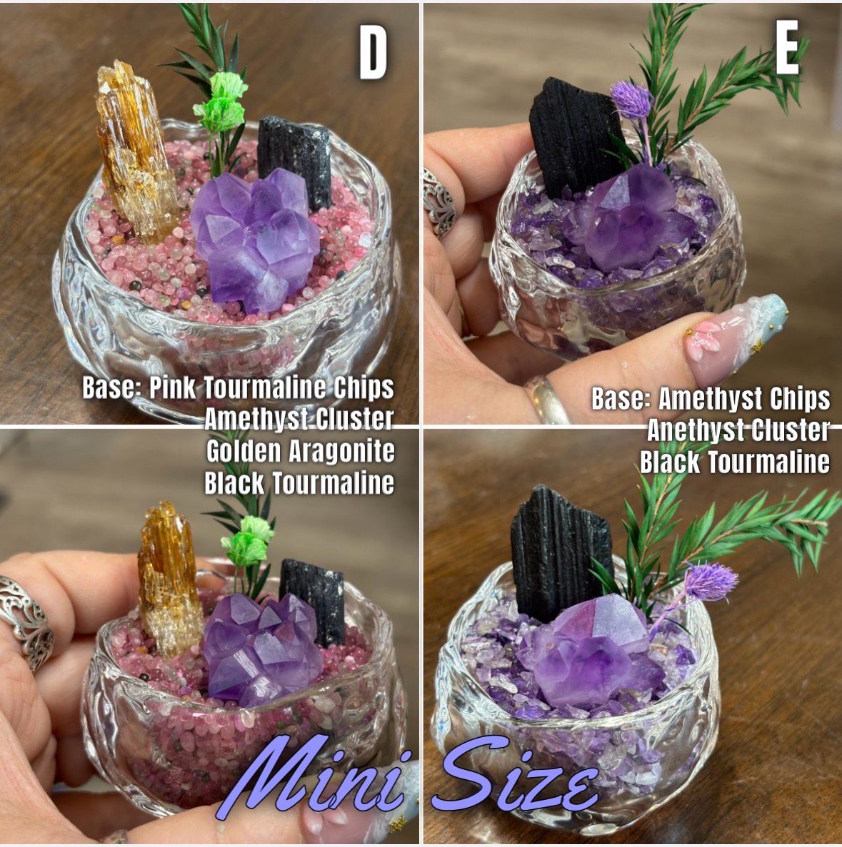 DIY Crystal Garden