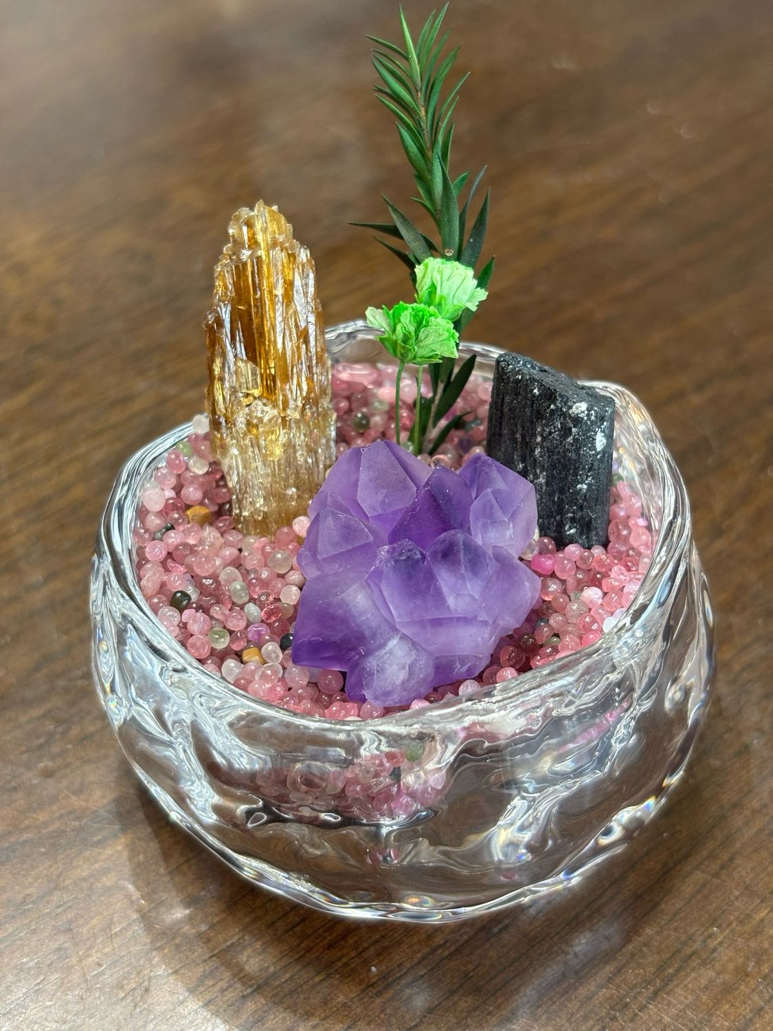DIY Crystal Garden