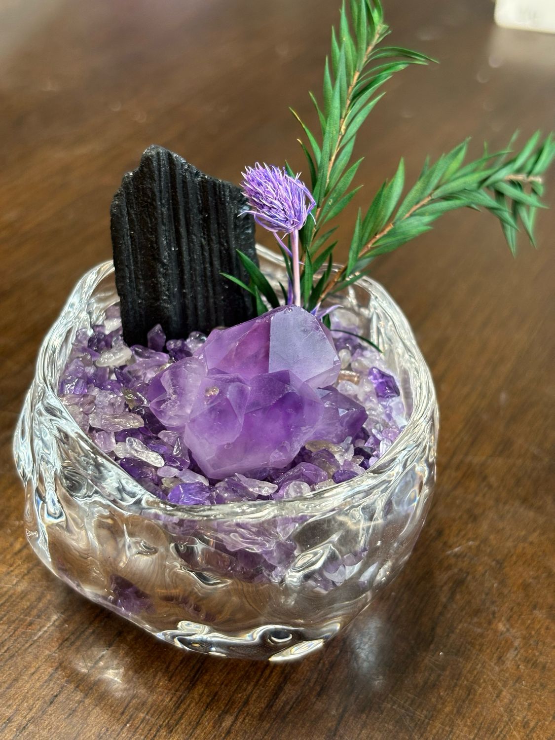 DIY Crystal Garden