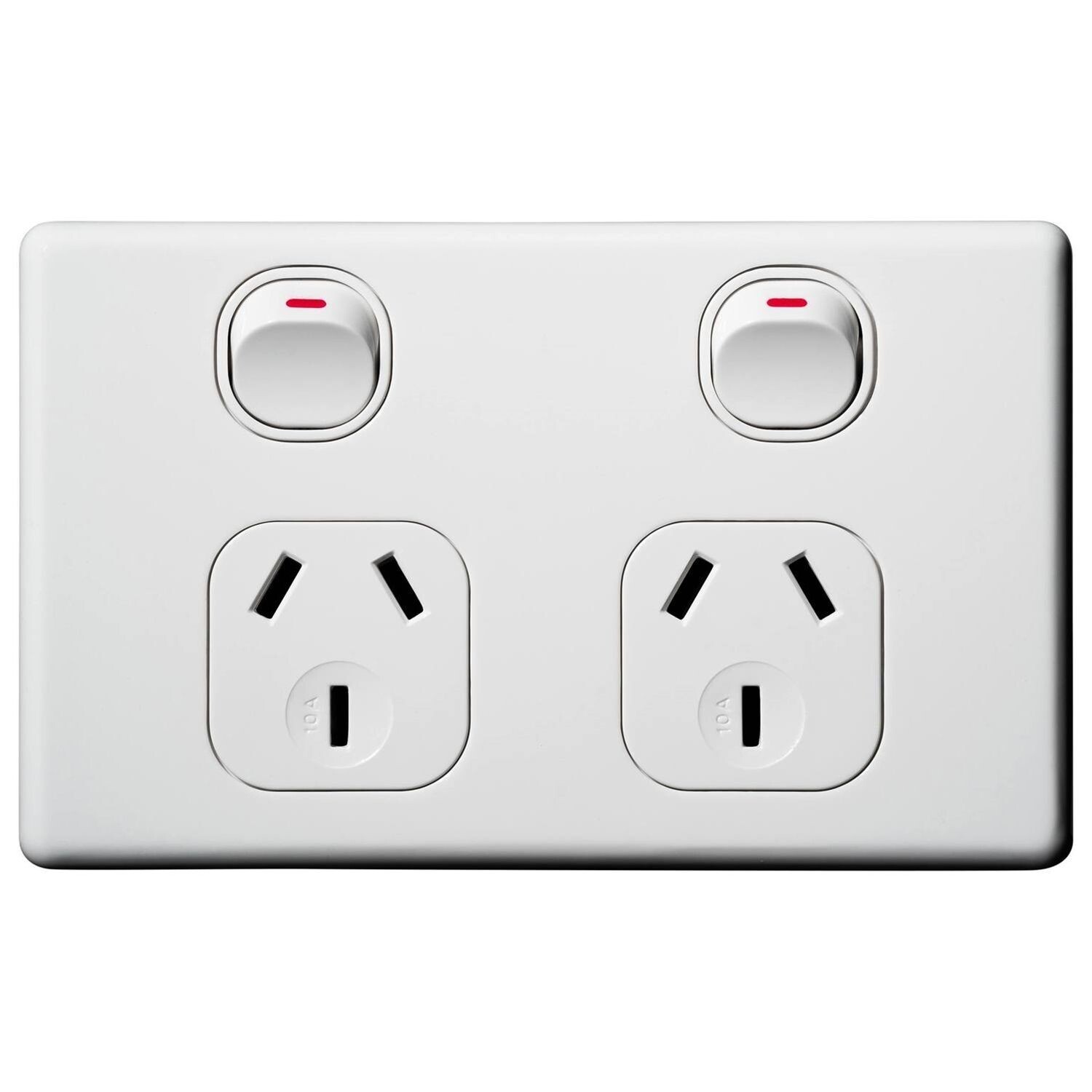 VX Classic Double Power Outlet 250v 10a