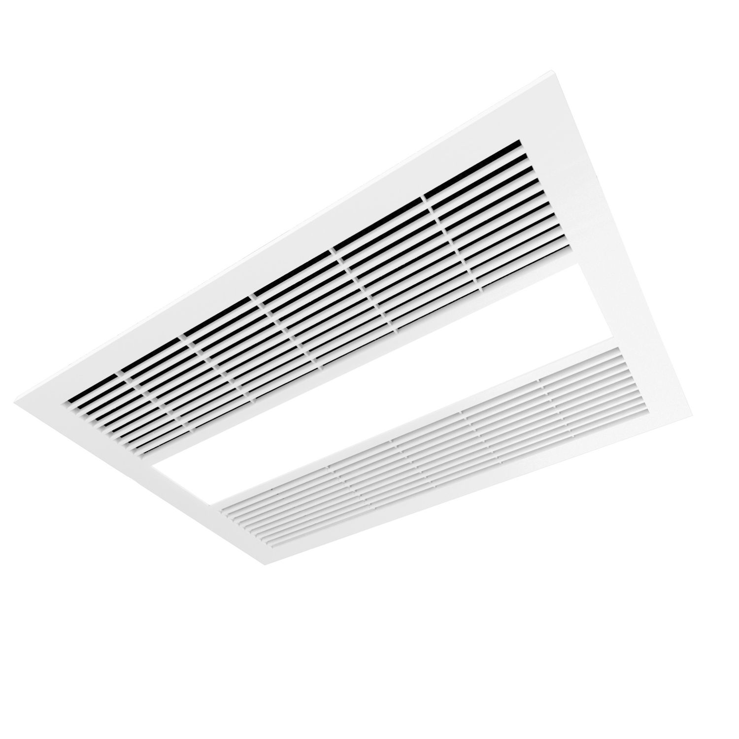 Ventair Sahara Bathroom 4 In 1 High Powered Heat, Light, Cooling and Exhaust Fan | White