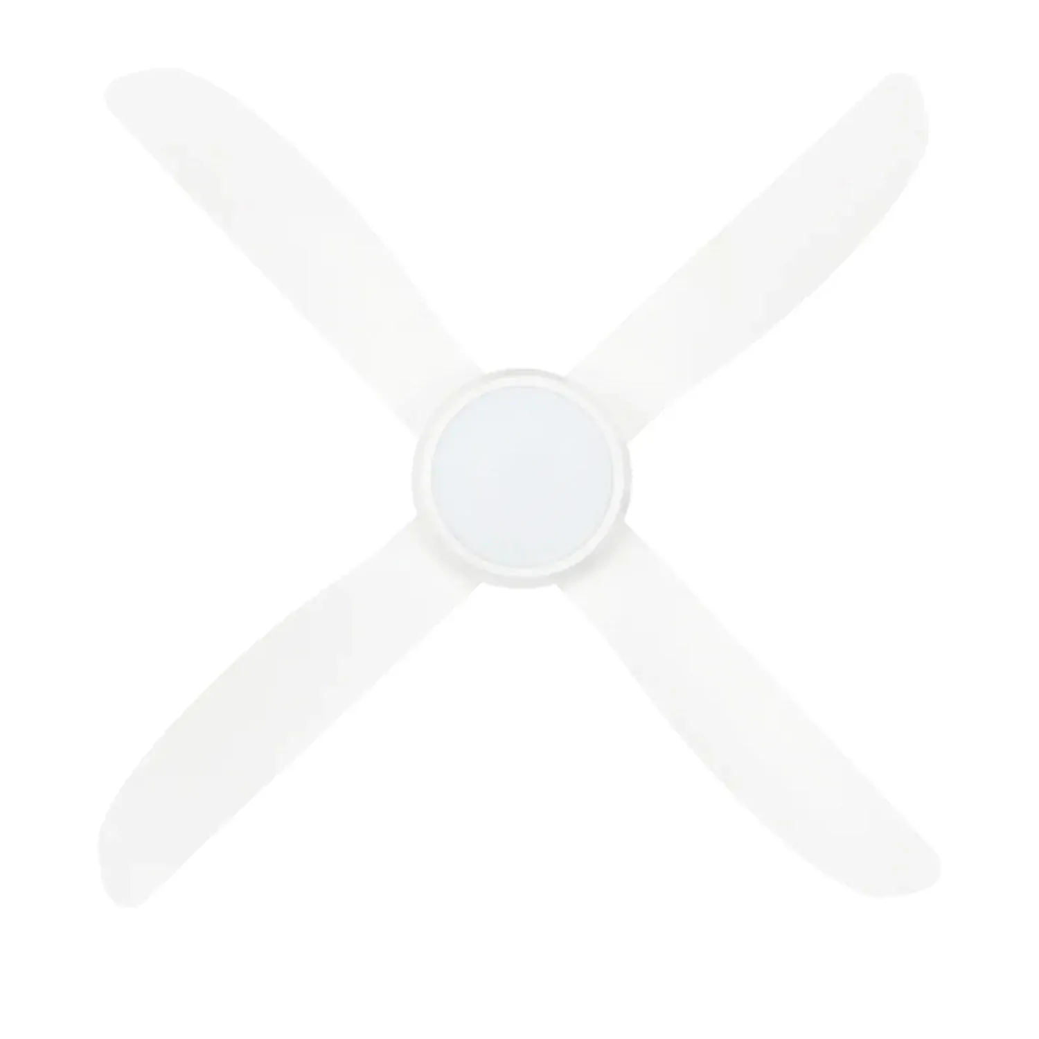 Brilliant VECTOR-II - 52" 1320mm 4 Blade AC Ceiling Fan with Ezi-Fit Blades WHITE