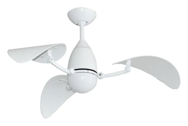 Martec Vampire 38″ DC Ceiling Fan With Tricolour 15W LED Light and Remote