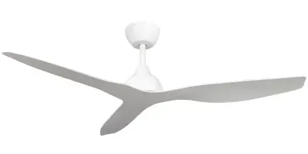 Claro Whisper 52 Claro Whisper 52" DC Ceiling Fan with Remote Control | White