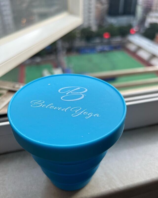 A lightweight foldable cup ??‍♀️