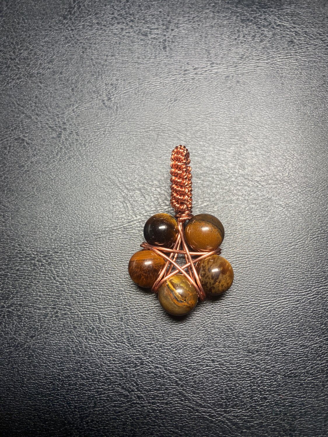 Tiger Eye Star Pendant