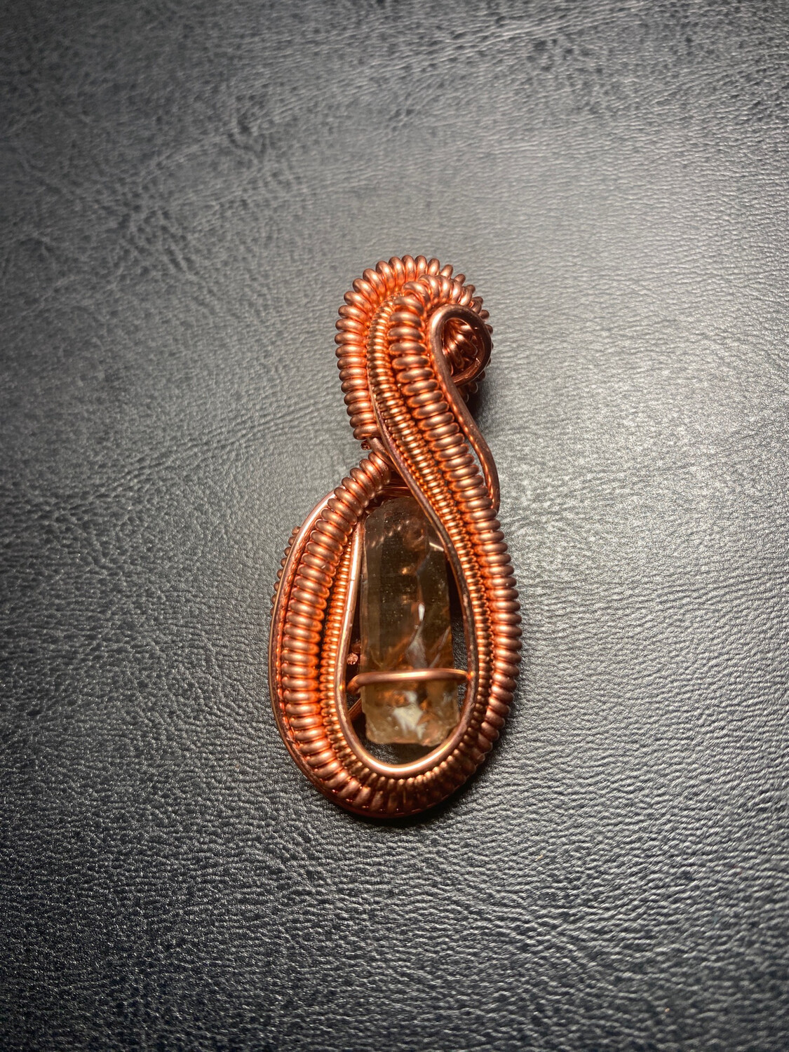 Smoky Quartz Hedy Wrap Pendant