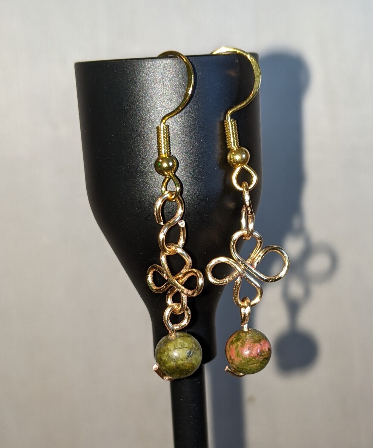 Unakite Earrings