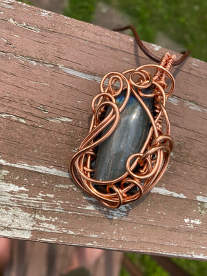 Labradorite Super Swirl Pendant