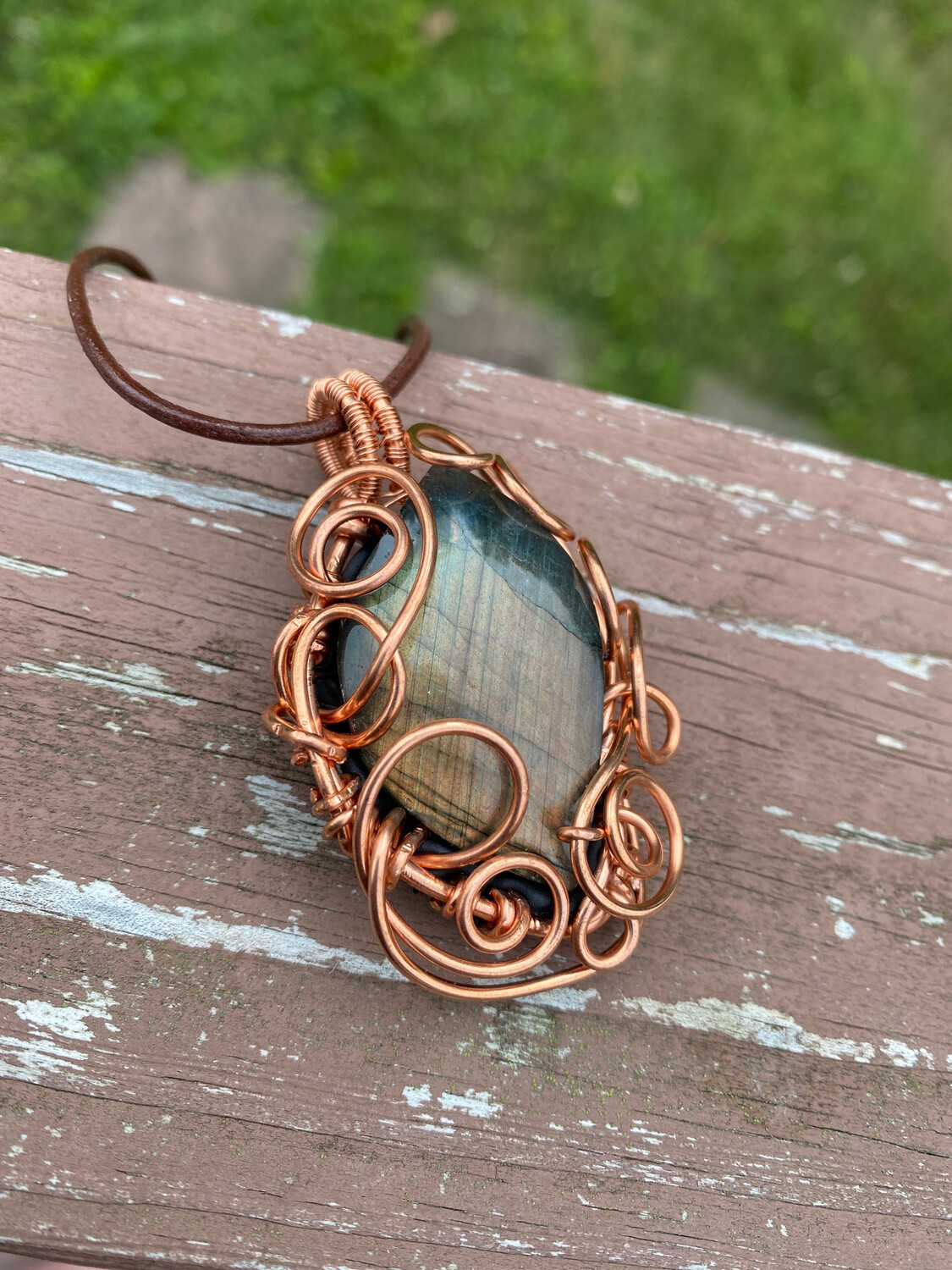 Fancy Labradorite Pendant