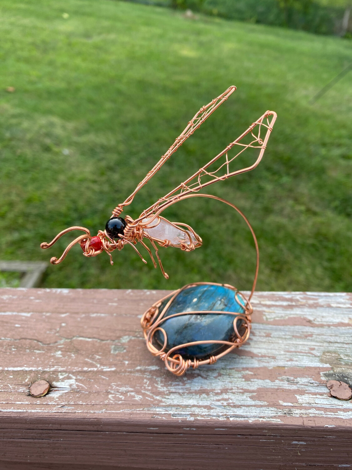 Wasp In Flight Sculpture (med)