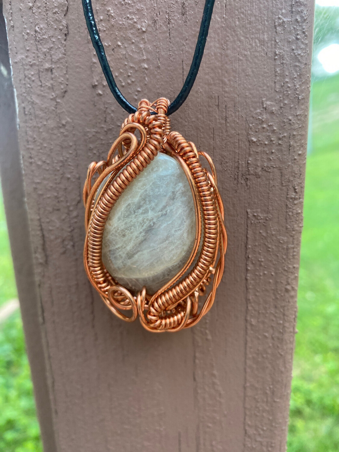 Blue Moonstone Pendant
