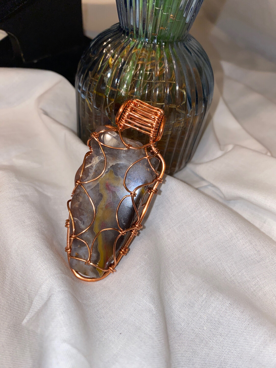 Kentucky Agate Pendant Large