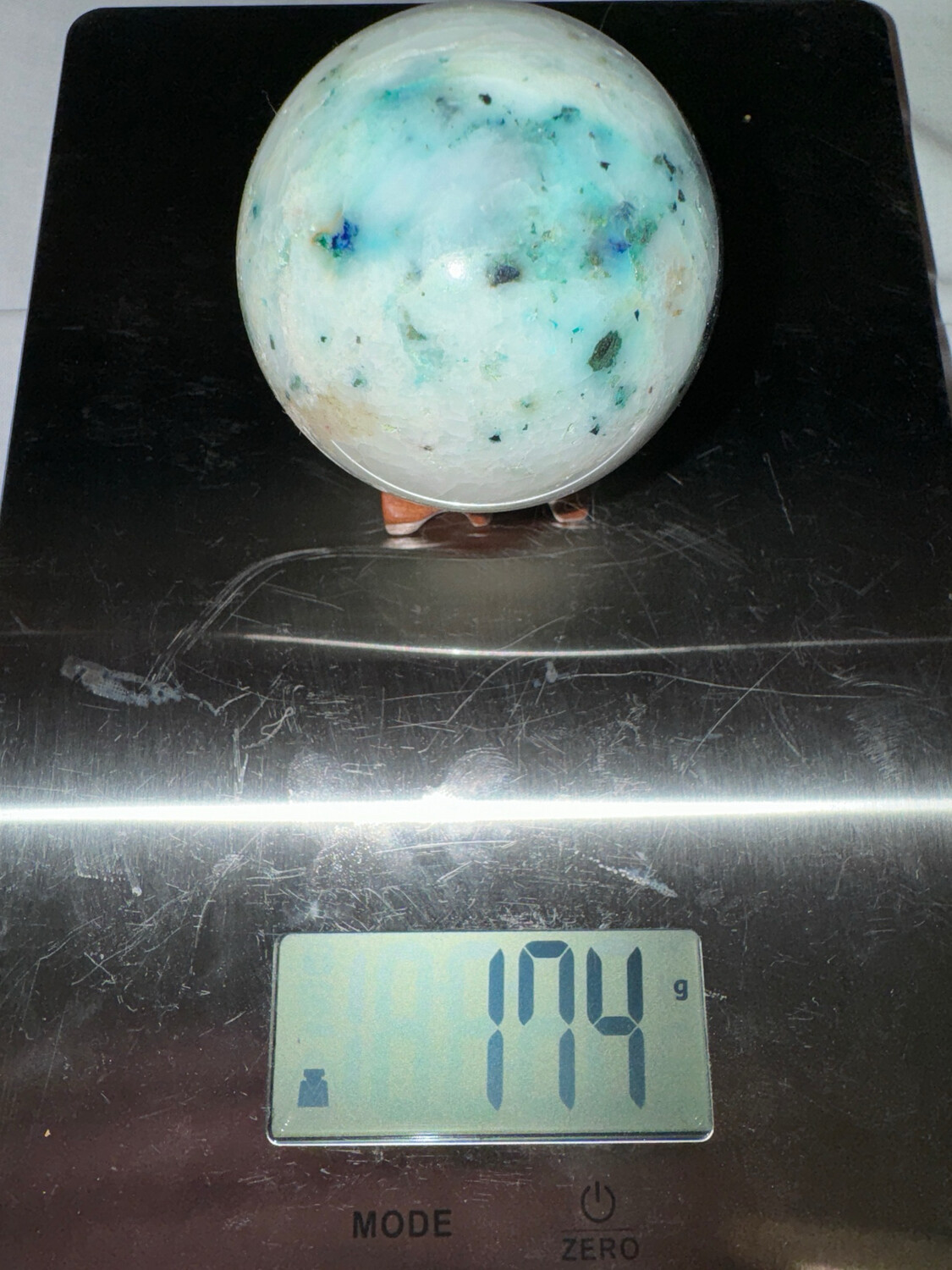 174g Phoenix Stone Sphere With Stand