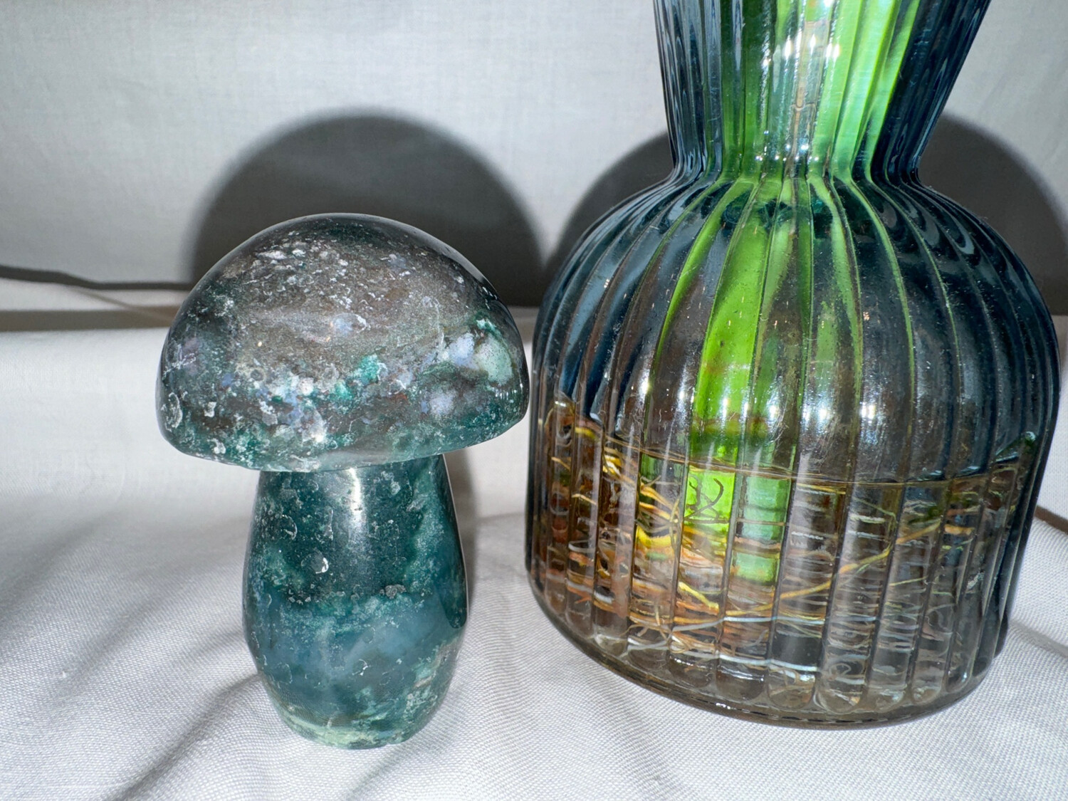 3in Ocean Jasper Mushroom Carving