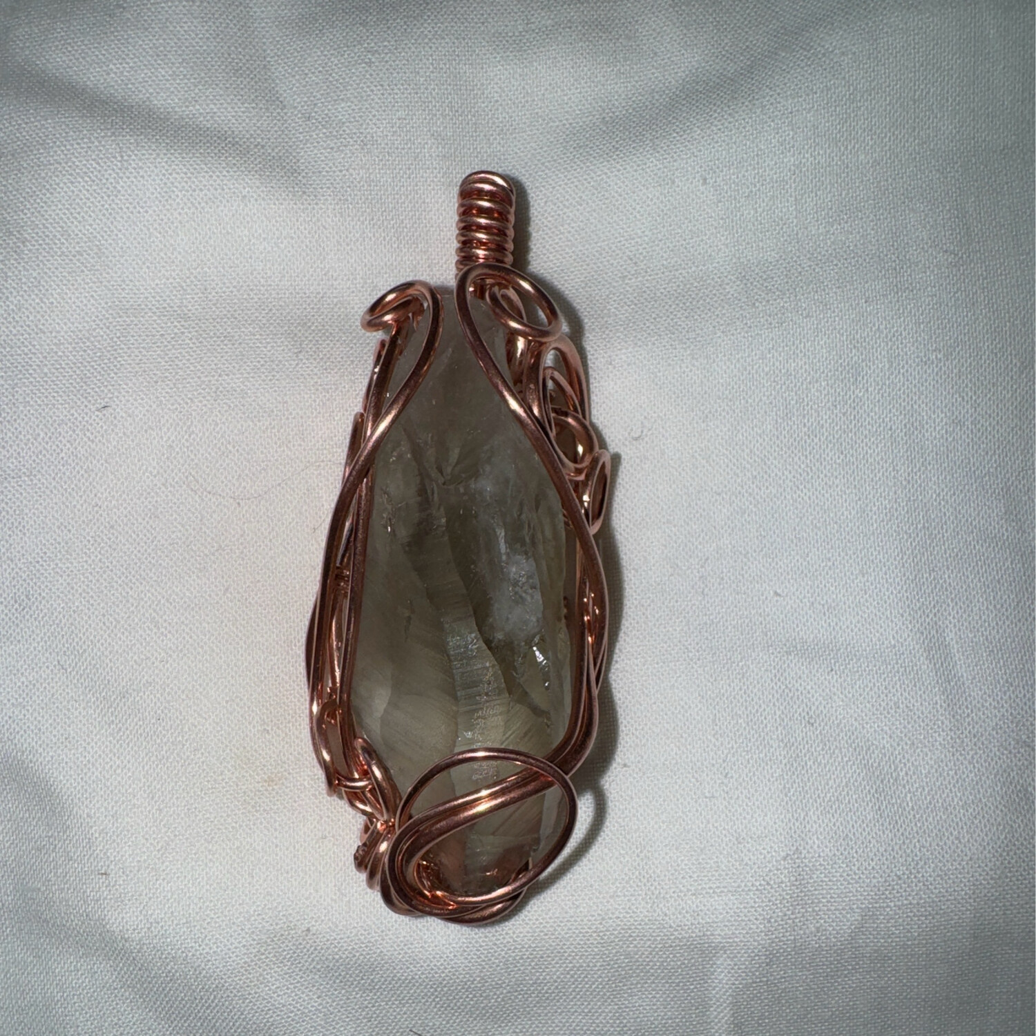 Green Amethyst Pendant