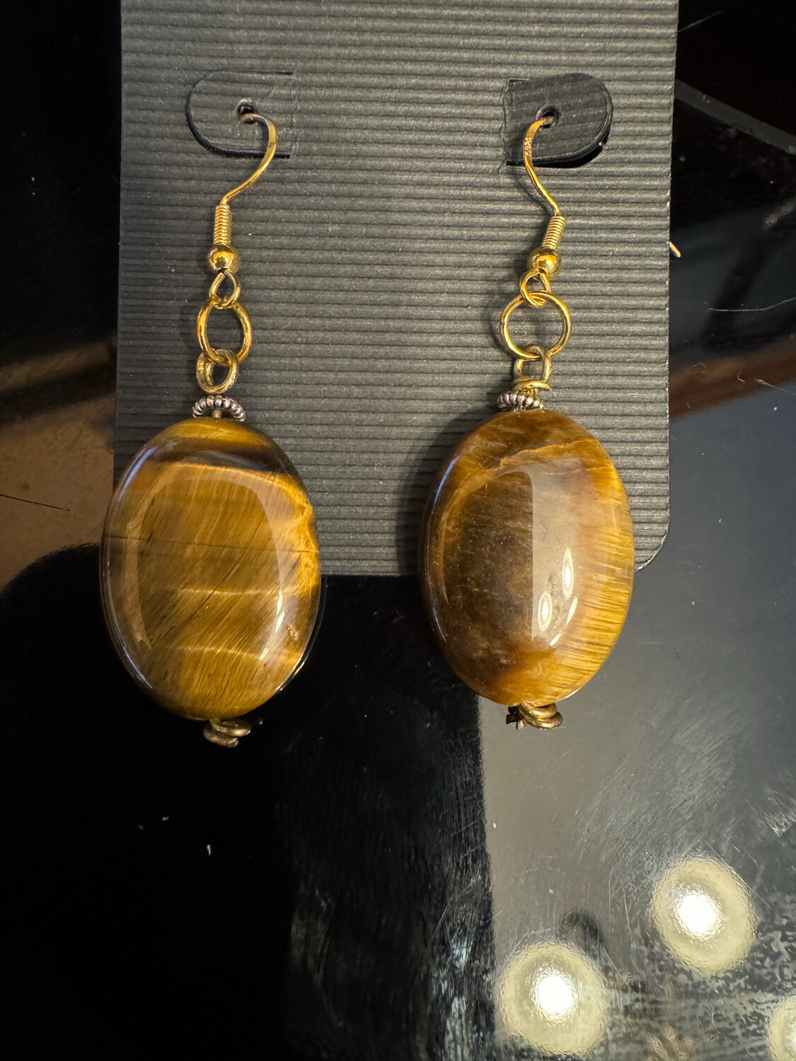 Tiger Eye Earrings