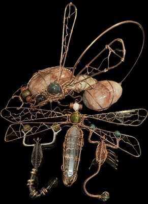 Wire Sculptures And Stone Carvings
