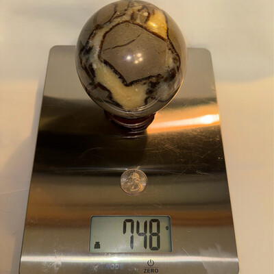 748g Septarine Sphere