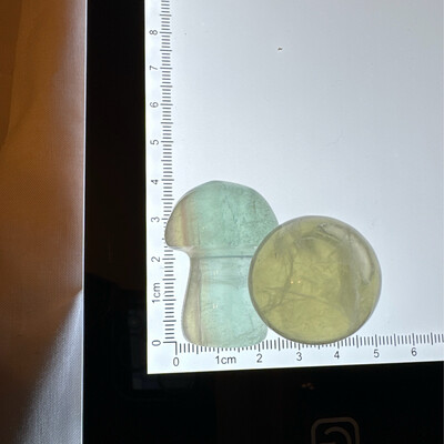Flourite Mushroom Pair #8