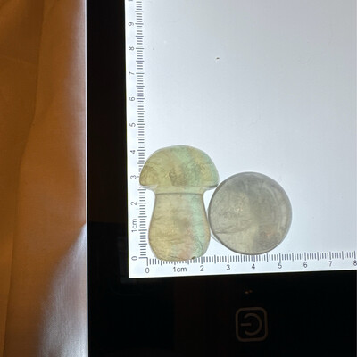 Flourite Mushroom Pair #11