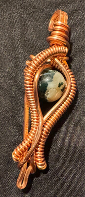 Moss Agate Pendant