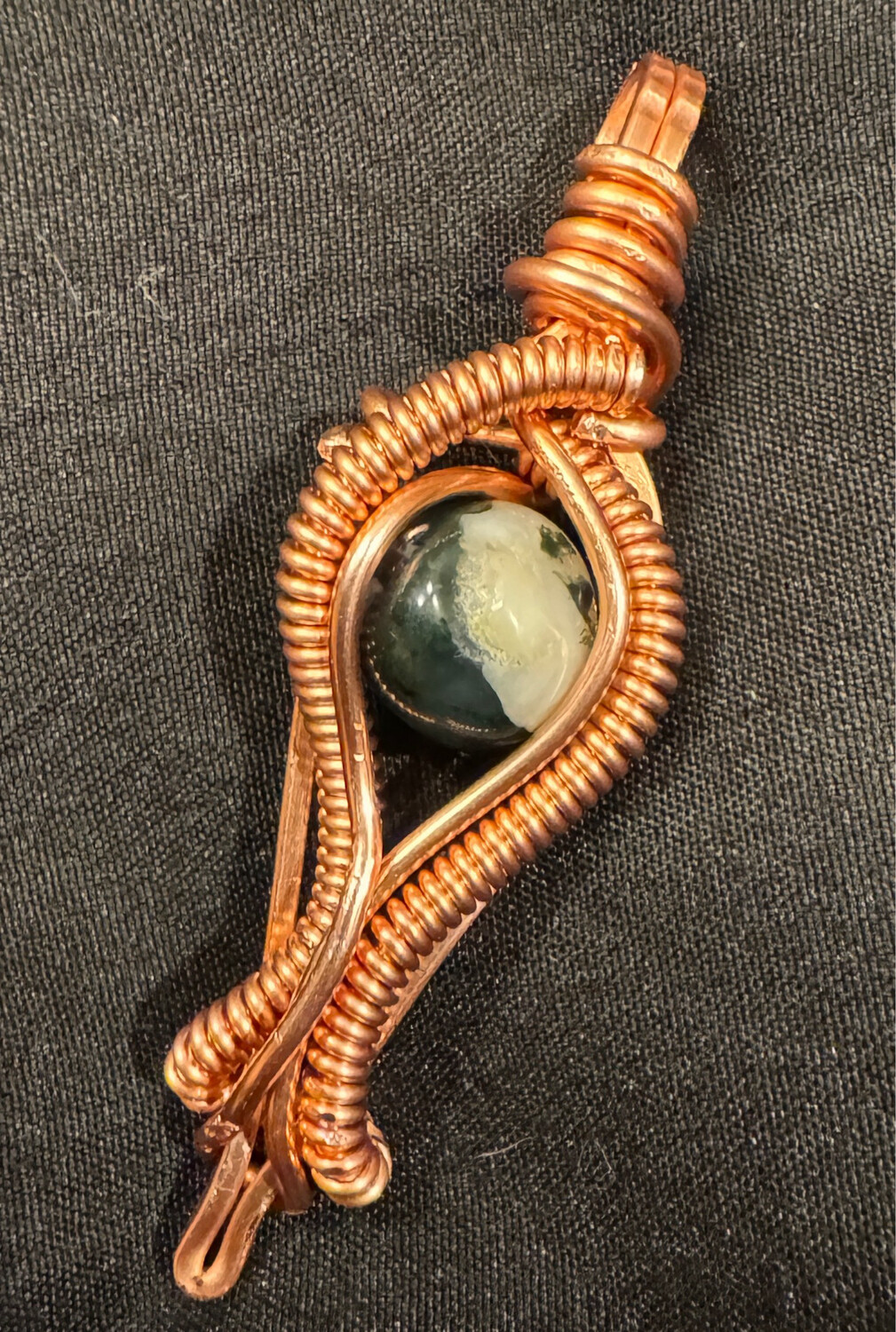 Moss Agate Pendant