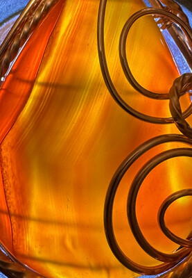 Matching Carnelian Evening Set