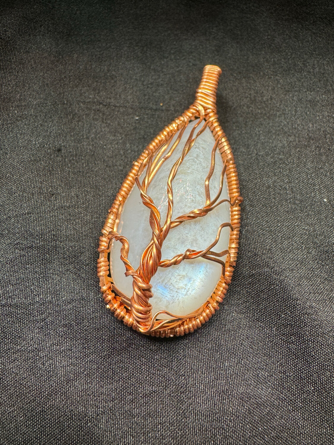 Moonstone Tree Of Life Pendant