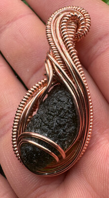 3 Gram Moldavite Pendant