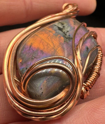 Purple Orange Flash Lab