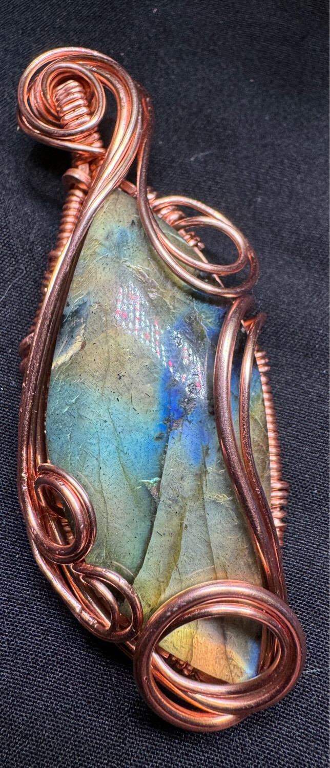 Large Labradorite Pendant