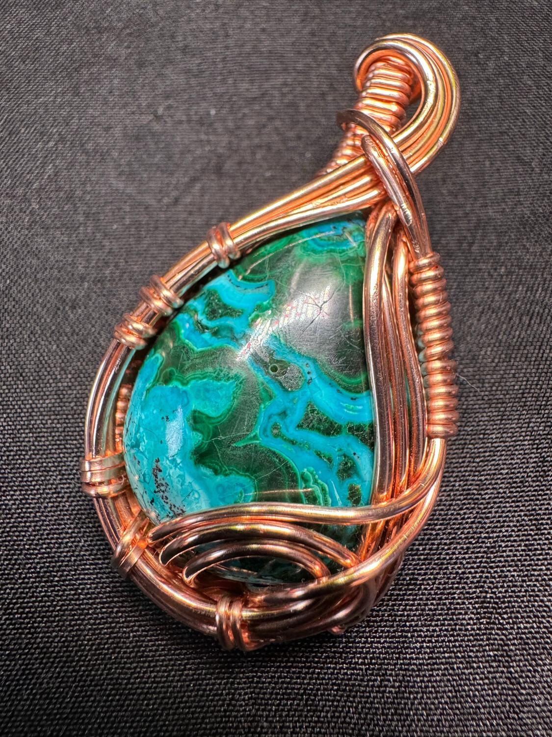 Chrysocolla Pendant