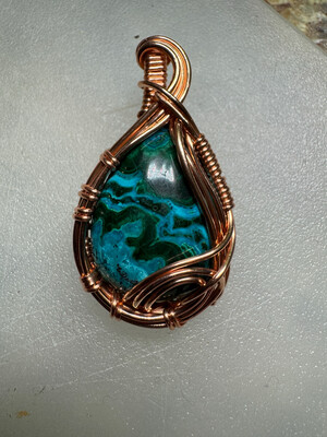 Chrysocolla Pendant