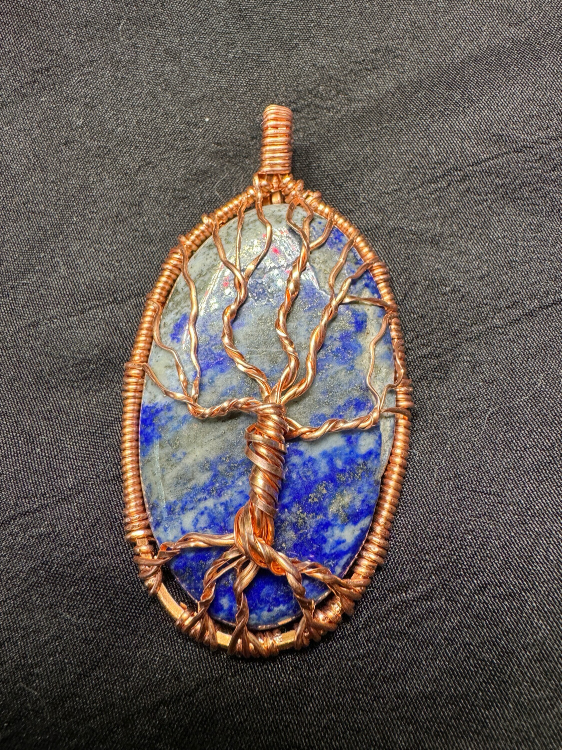 Lapis Tree Of Life Pendant